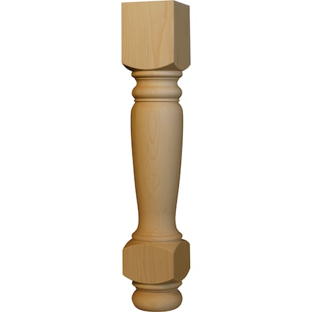 21 X 3 1/2 Heritage End Table Leg In Western Red Cedar